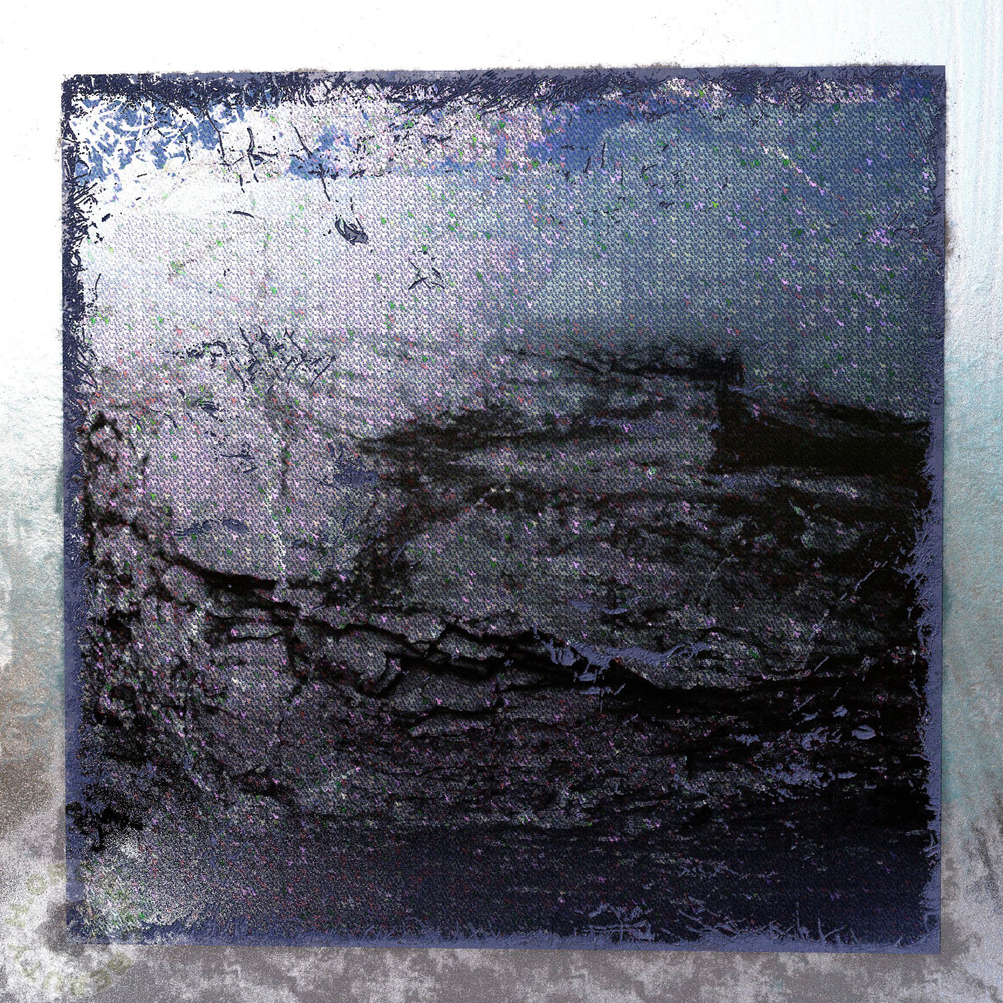 Mable stone up close darken