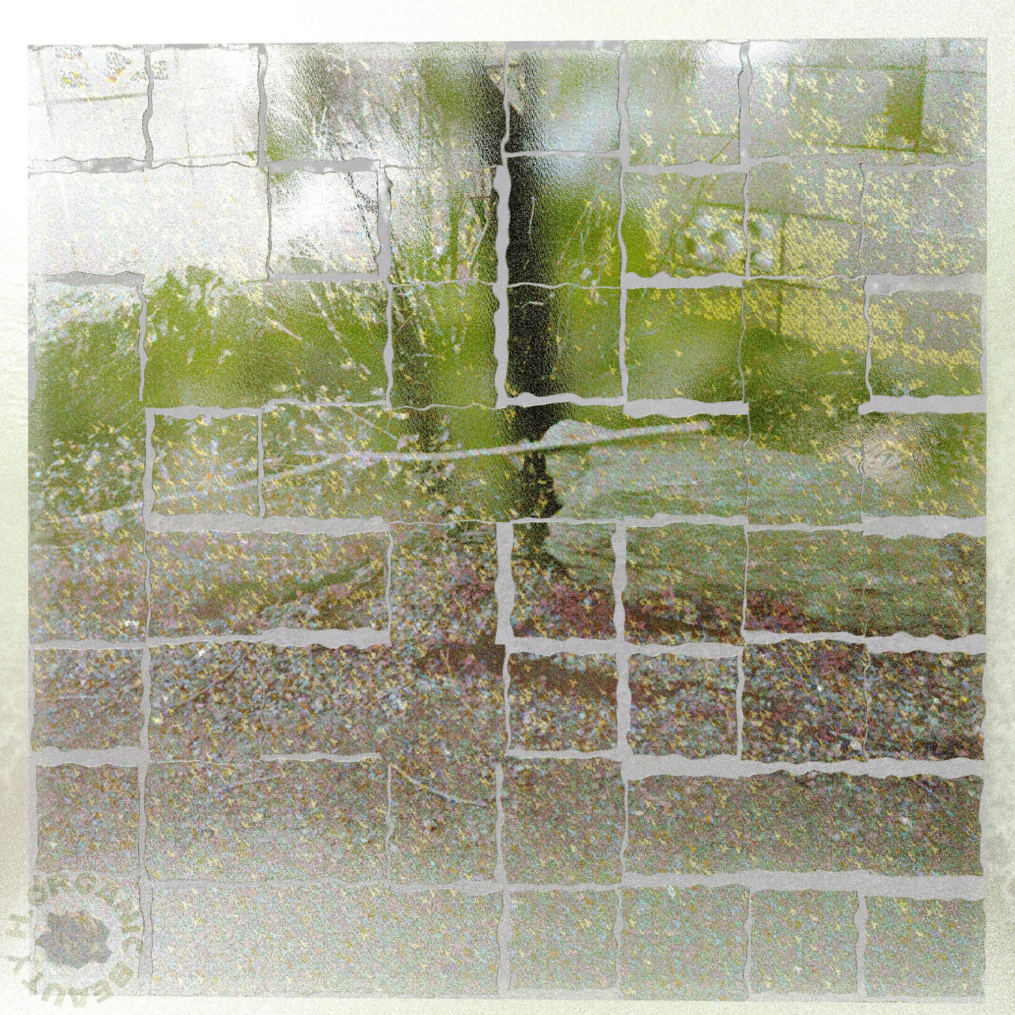 Marble, wood, branches, and marble