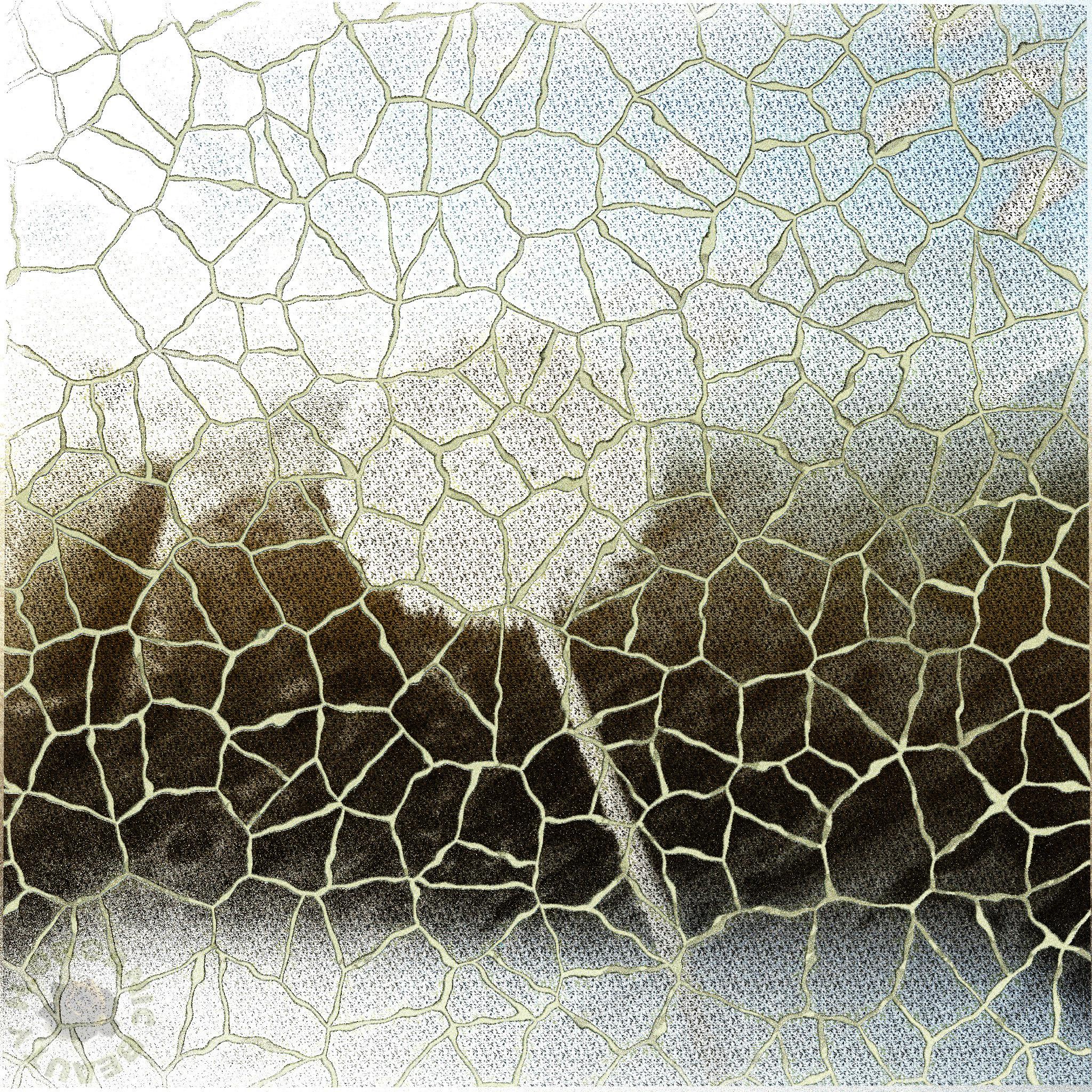 Dandelion fluff and Marble darken