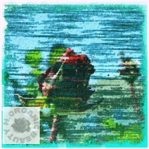 Stained Glass Style “Roses chatting with each other”